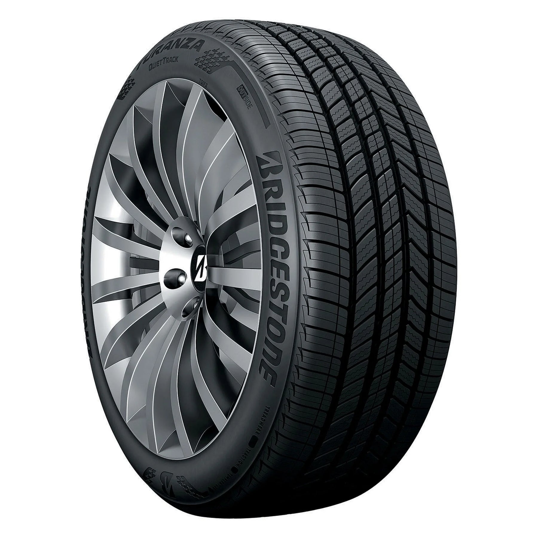 Bridgestone Turanza Quiettrack All-Season 225/45R17 91V Passenger Tire